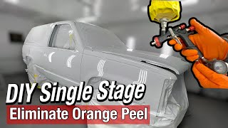 How to Paint Single Stage without Orange Peel by Paint Society 377,005 views 3 months ago 16 minutes