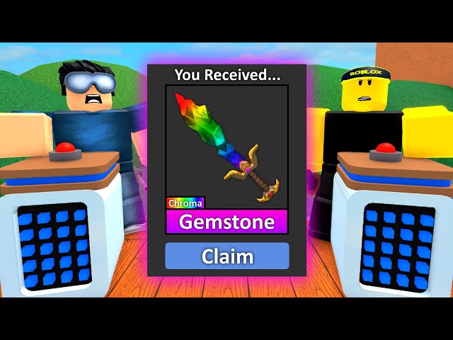 Roblox Murder Mystery 2 Mm2 godly GEMSTONE