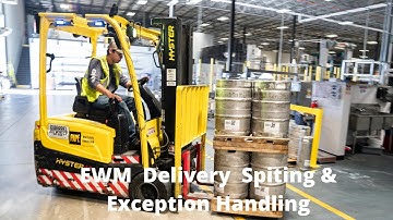 EWM  Delivery  Spiting & Exception Handling