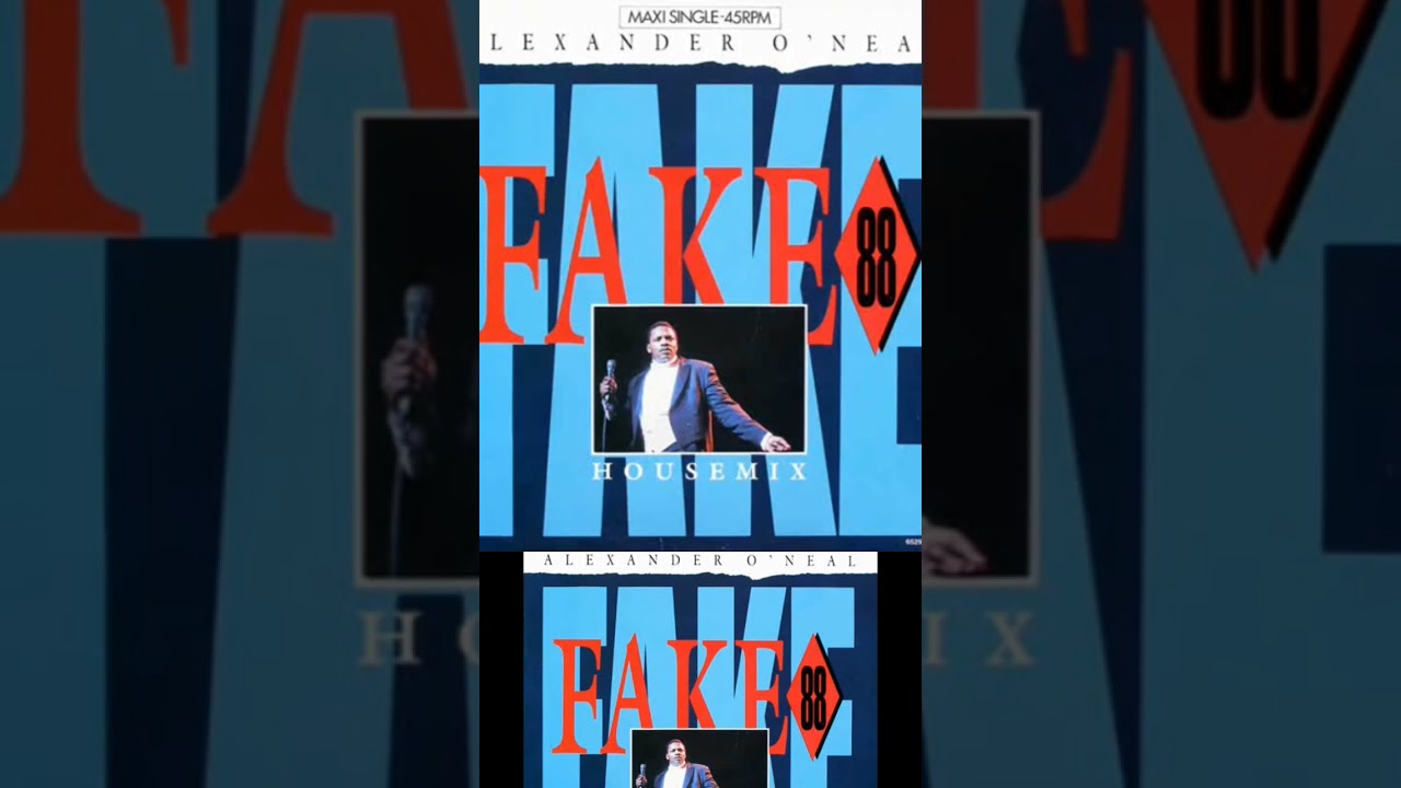 Alexander O'Neal / Fake 88 2×12inch Z2-88 ALEXANDER O'NEAL Fake  12” SINGLE  1987  4Z9