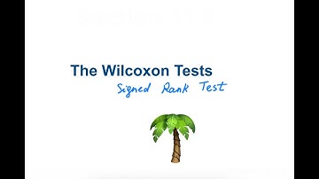 Statistics_Advanced Lecture: Nonparametric Test: Wilcoxon Signed Rank Test