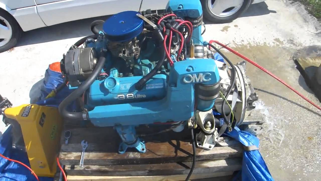 OMC V6 3.8L - 1er démarrage après remontage - YouTube cj5 water pump diagram 