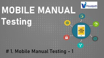 Mobile Manual Testing  Part - 1 By Visualpath