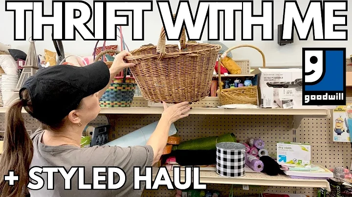 This Was Just SITTING There Waiting on Me! 😱 Goodwill THRIFT WITH ME + Styled Thrift Haul 