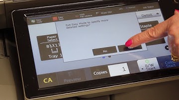 Changing the Multi Purpose Tray Paper Settings on Sharp Mx 4070 Copier