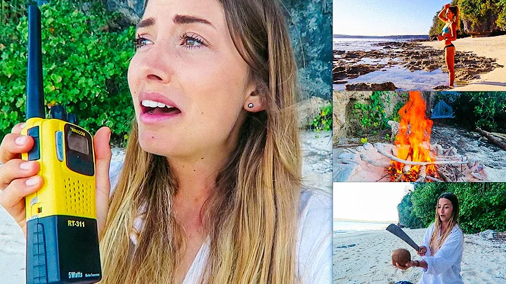Girl Stranded on a Deserted Island!