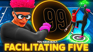Why my 99 OVR “FACILITATING FIVE” is the BEST 1v1 stage build on NBA 2K22