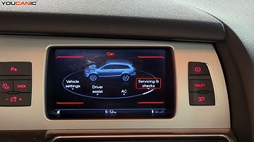 2006-2015 Audi Q7 How to Put Wipers into Service Mode Guide - Facilitate Wiper Maintenance with Ease