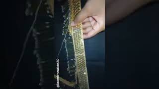 How To Make Wait Beltwaist Belt For Lehengakamar Bandhandmade Waist Belt