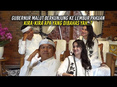 GUBERNUR MALUT BERKUNJUNG KE LEMBUR PAKUAN | KIRA-KIRA APA YANG DIBAHAS YAH..?