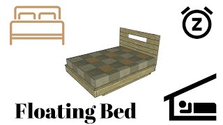 http://myoutdoorplans.com/bed/floating-bed-frame-plans/ SUBSCRIBE for a new DIY video almost every day! If you want to learn 