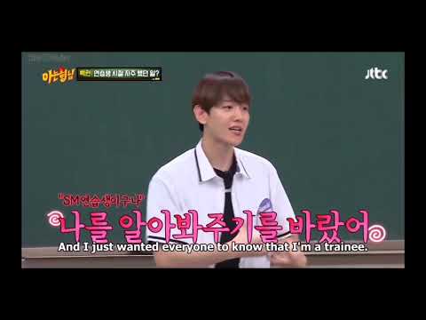 [ENG SUB] SuperM- Baekhyun mentioned Chanyeol on Knowing Brothers (Ep. 245)