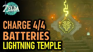 Famous Lightning Temple Puzzle Walkthrough - Charge All 4 Batteries | Legend of Zelda: Tears of the Kingdom Net Worth