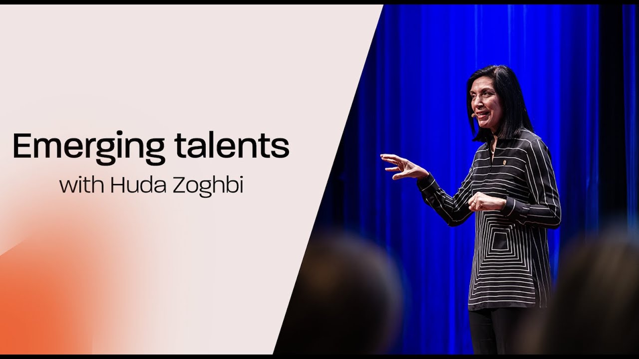 Emerging talents with Huda Zoghbi 2022