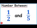 What Number Is Halfway Between 1 2 And 1 5 Step By Step Explanation What Number Is Halfway Between 1 2 And 1 5 Step By Step Explanation
