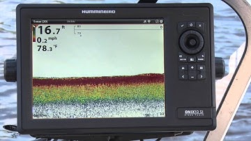 Humminbird ONIX | On the water adjustments | The Technological Angler