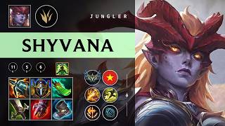 Shyvana Jungle vs Xin Zhao - VN Challenger Patch 26.07