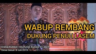 Download lagu Wabup Bayu Andriyanto Mendukung Penuh Lasem