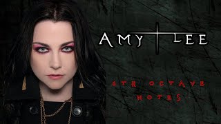 AMY LEE | 6TH octave notes! (C6-E6) #amylee #highnotes