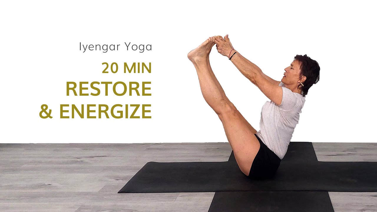 Iyengar Yoga without Props—20 Mins to Restore and Energize