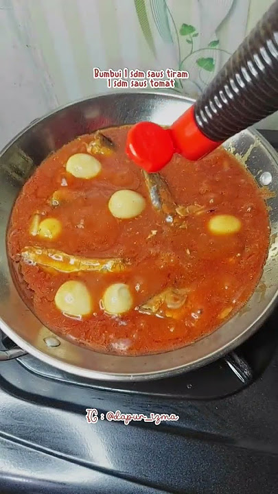 Tumis Sarden Telur Puyuh 🤤 #kingsfisher #fishtimewa #sarden #recipe