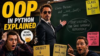 OOP in Python Explained Simply 🐍 | Classes, Objects & Methods #CodeMate #oop #pythonprogramming #fyi