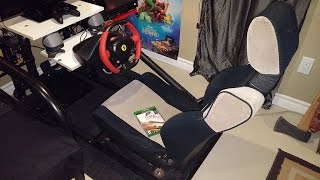 Just a quick video on how to make steering wheel rig for your gaming
wheel. used this set up is the thrustmaster xbox one ferra...