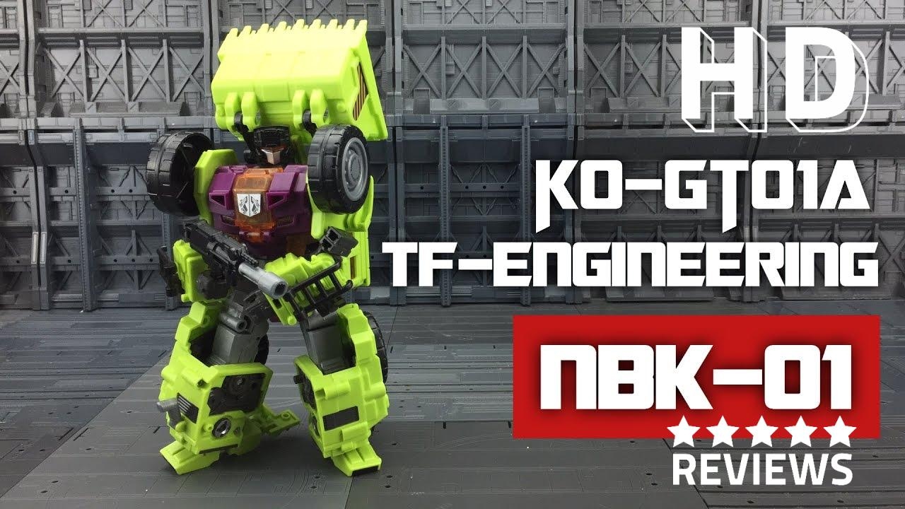 NBK-01 TF Engineering KO Generation Toys GT-01A Scraper Transformers  Scrapper