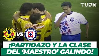 Semana de clásico: ¡GOLAZO de Benjamín Galindo! América eliminó a Cruz Azul | Liguilla 1998 | TUDN