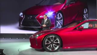 Lexus Introduces the LC 500 Luxury Coupe | AutoMotoTV