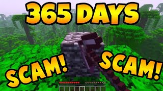 Airz Breaking Bedrock for 365 Days is Fake? || #Airz
