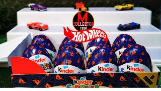 Abriendo 8 Kinder Sorpresa Hot Wheels 2024 (segunda parte)