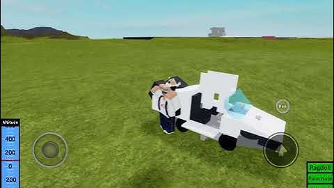 Delorean time machine showcase | Roblox Plane Crazy