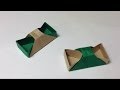 How to Make a Paper Chopstick Rest / Origami Chopstick Rest
