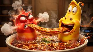 LARVA 2026: 3D Larva Super spicy noodles | Animation Comedy Film | FUNNY ANIME