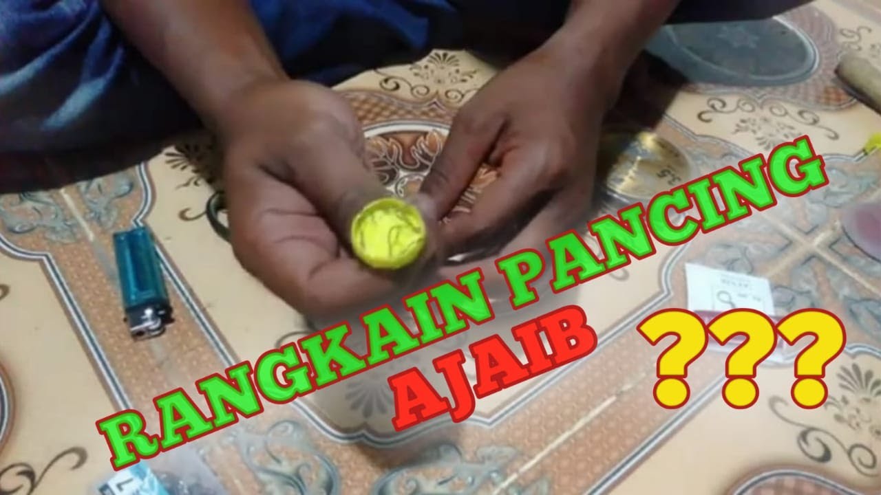 CARA MEMBUAT RANGKAIAN PANCING OMBYOK,,,