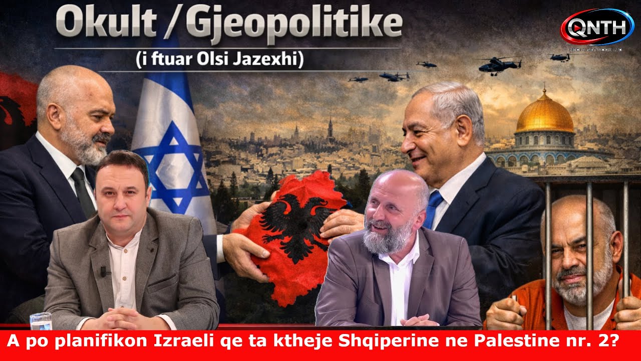 Okult/ Olsi Jazexhi): Edi Rama i dhuron Shqiperine Netanjahut, me shprese qe ti shpetoj burgut.