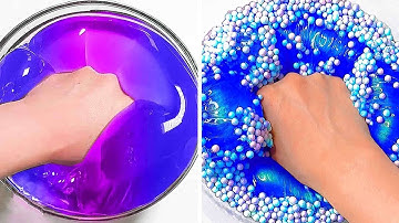 3 Hours Of Oddly Satisfying Slime Adventure - Relaxing When Stressed or Sleepy