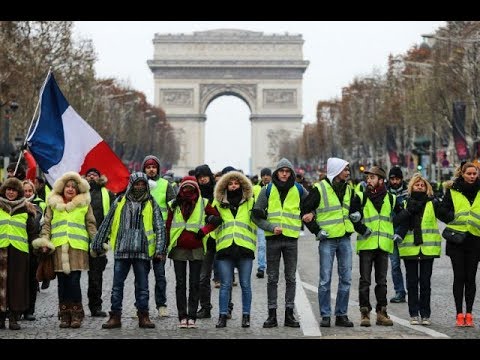 LATEST I LIVE from France I 15th week of Yellow Vest protests continue in Paris I HD I