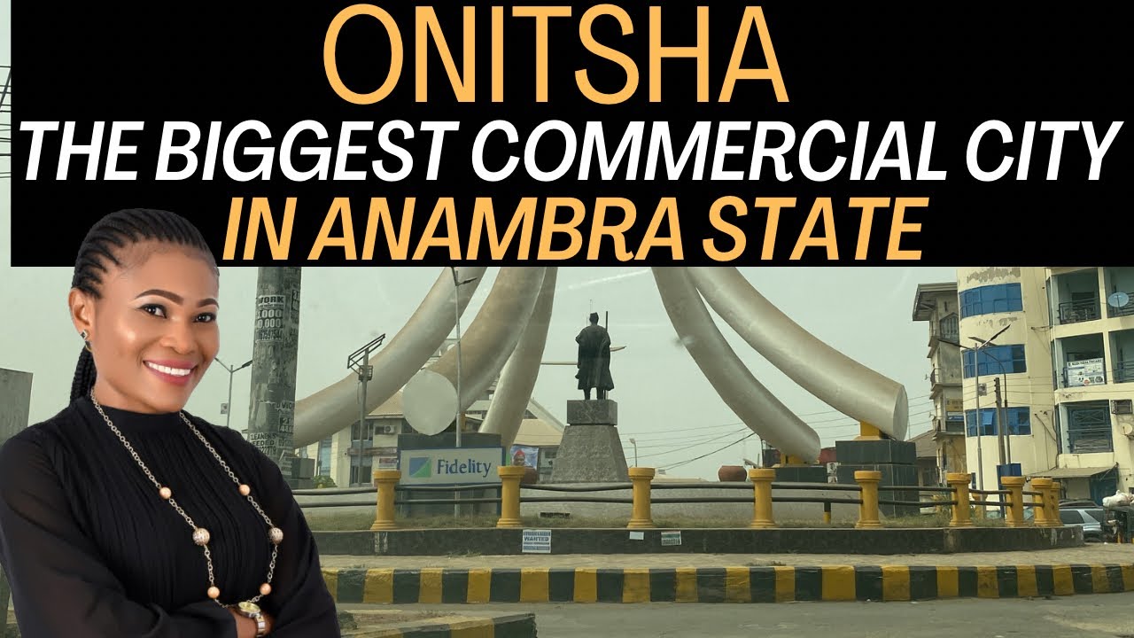 Touring THE BIGGEST COMMERCIAL CITY IN ANAMBRA STATEONITSHA Driving through Onitsha Anambra
