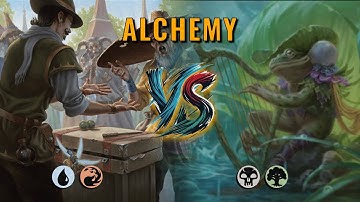 MTG Alchemy - Izzet Midrange by CunicoliGoblin VS Golgari Midrange by Hunyango