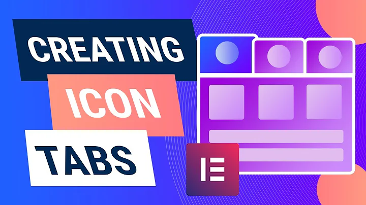 How To Create Icon Tabs Using Elementor For Free | Style Your Tabs