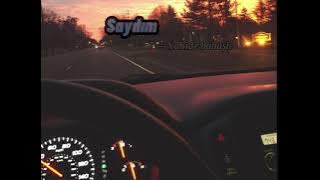 Saydım Lyrics, English ve İndonesian  —Nahide Babaşlı