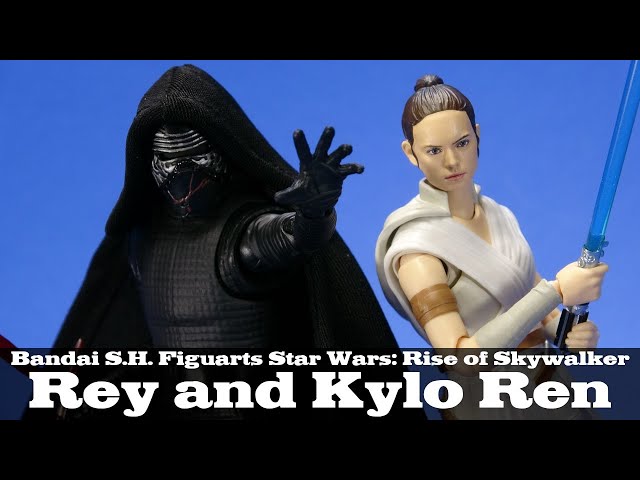 S.H.Figuarts Luke Skywalker and Rey – The Last Jedi