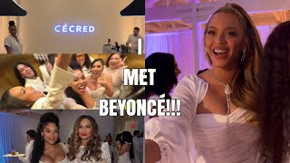 I MET BEYONCÉ!!!! | CÉCRED LAUNCH PARTY