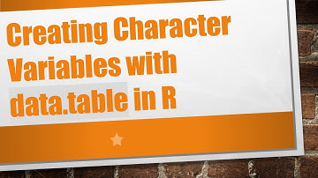 Creating Character Variables with data.table in R