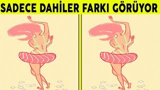 Bu Test Gözlerinin Ne Kadar Keskin Olduğunu Belirleyecek - Farkları Bul