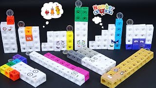 Numberblocks Math Link Cubes 11 to 20 Unboxing | Building Numberblock Learn Colors and Count