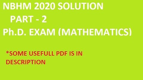 NBHM 2020 part2 || HIGHER MATHEMATICS || COMPLEX || REAL ANALYSIS||