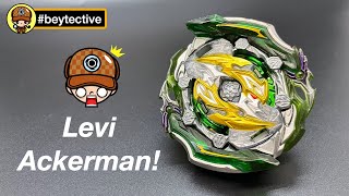 Sasageyo Sasageyo Try This Levi Ackerman Inspired Beyblade